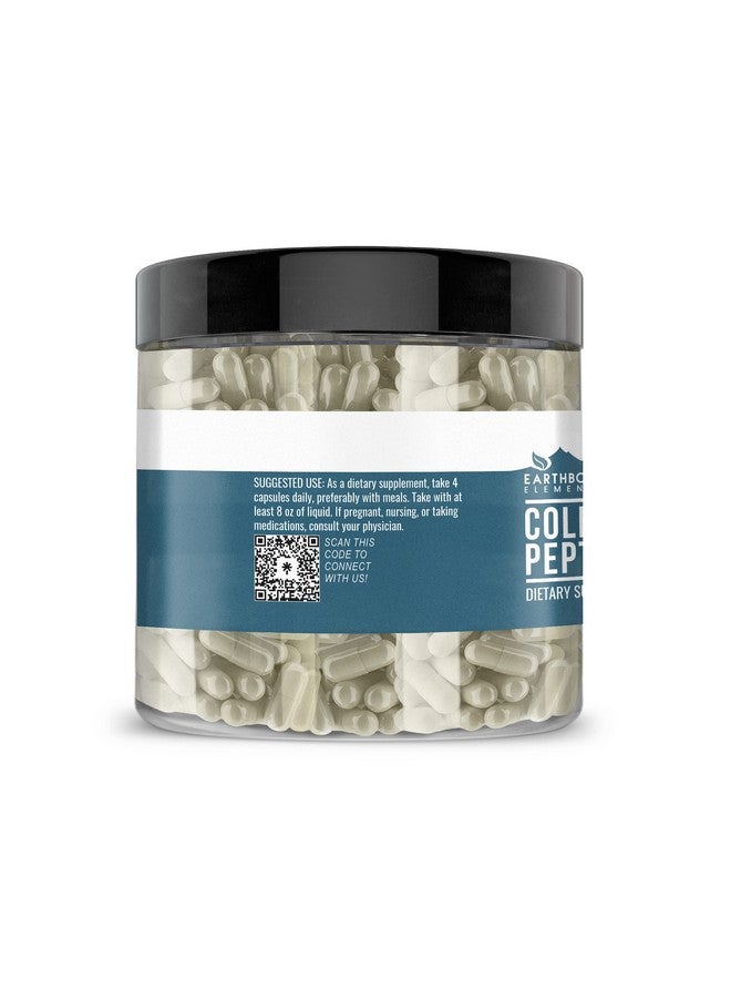 Earthborn Elements Collagen Peptides 200 Capsules, Pure & Undiluted, No Additives - Image 2