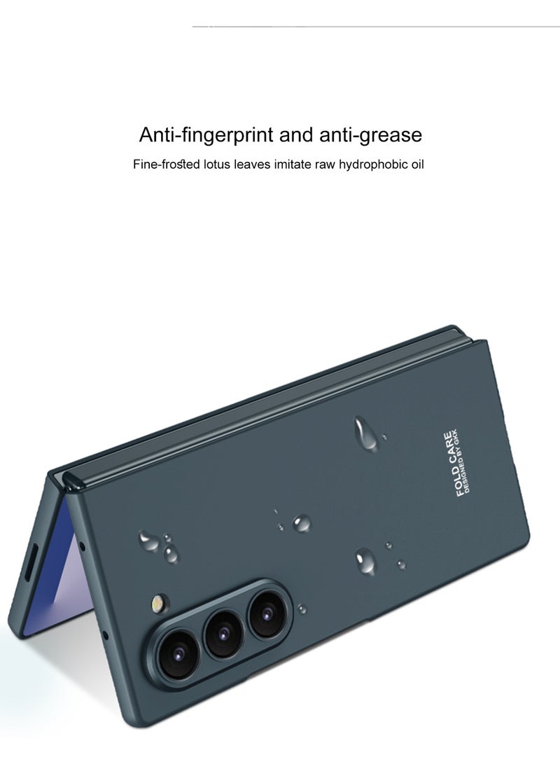 GKK Stylish Slim Protective Case Compatible with Samsung Galaxy Z Fold 7 5G (2025) , Elastic Shock Absorption, Lightweight, Anti-Scratch, Bumper Hardcase, Full-Cover Hard Shell - Image 5