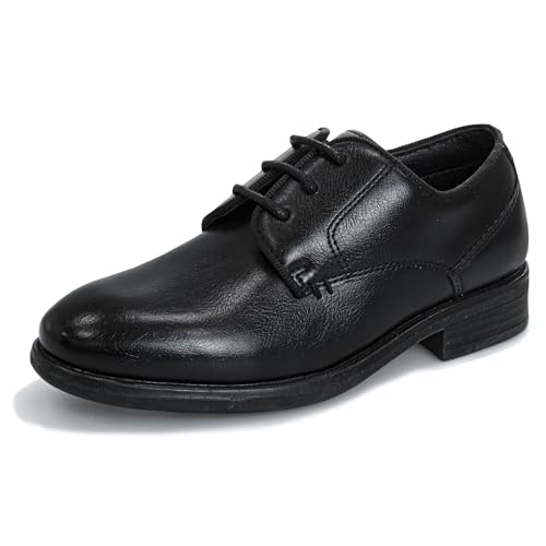 Perry Ellis Boy's Kids Dress Shoes Portfolio Oxford, Black, 6 Big - Image 4