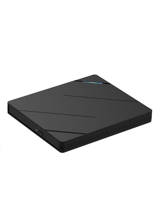 Multifunctional 7-in-1 DVD Burner USB3.0/TYPE-C Interface Mobile Optical Drive-Color:Black-Specifications:HOB Multi-function External Optical Drive BD-RE Blue Light - Image 2