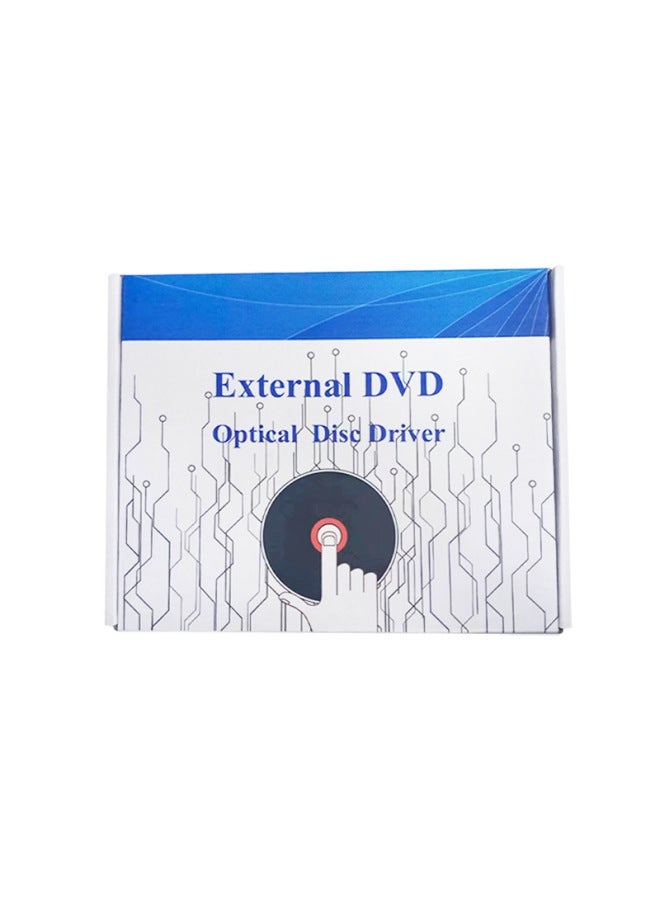 Multifunctional 7-in-1 DVD Burner USB3.0/TYPE-C Interface Mobile Optical Drive-Color:Black-Specifications:HOB Multi-function External Optical Drive BD-RE Blue Light - Image 5