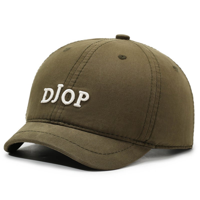 DAD MAMA Cap Unisex 3D Embroidery Five-panel Color Block Hat Cotton - Image 1