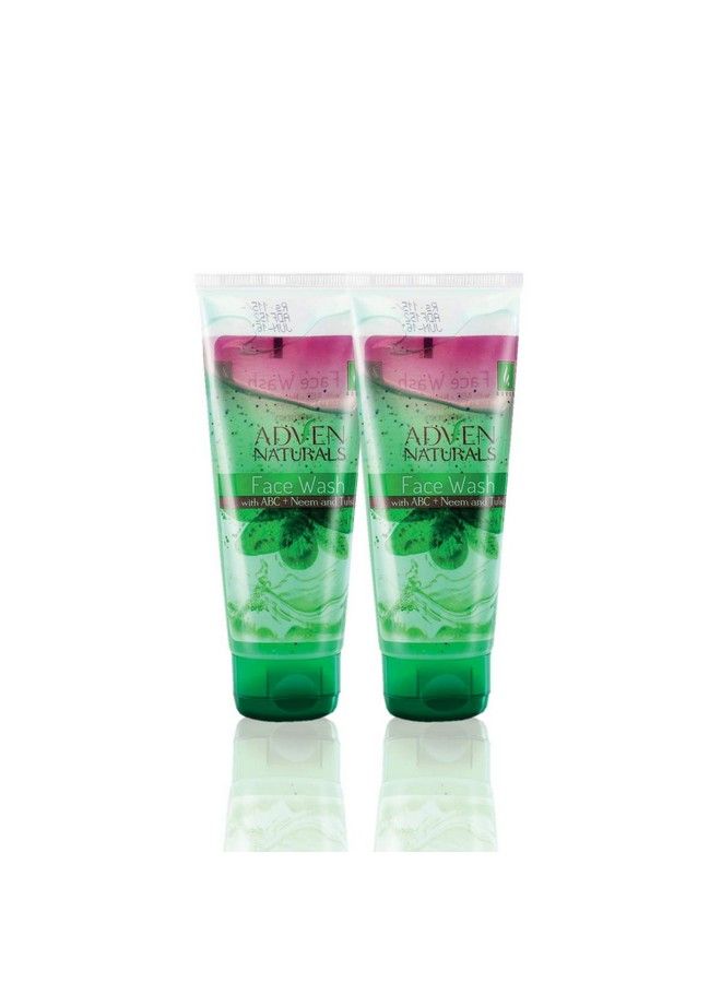 Adven Naturals Face Wash With Abc+Neem And Tulsi (Pack Of 2100Ml Each) - Image 2