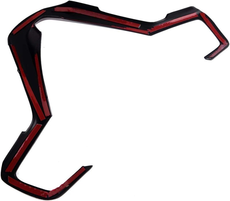 DEMULAX Carbon Fiber Steering Wheel Trim for Hyundai Veloster - Image 3