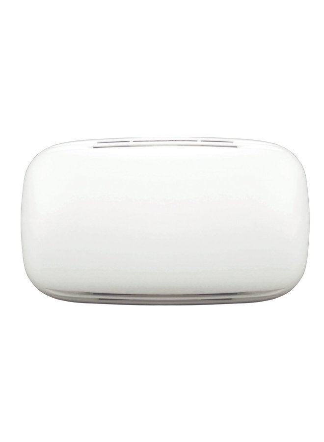 SL-2735 35/M Wired Door Chime with Sleek Modern Design Cover, White, 8.86" W x 1.61" D x 5.39" H