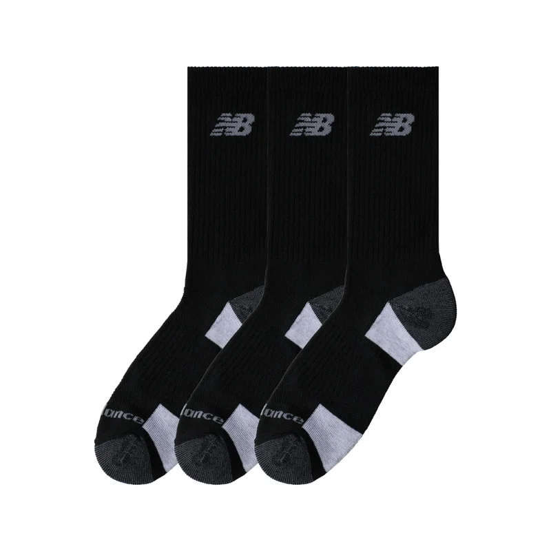 New Balance Unisex Performance Cushioned Crew 3 Pack