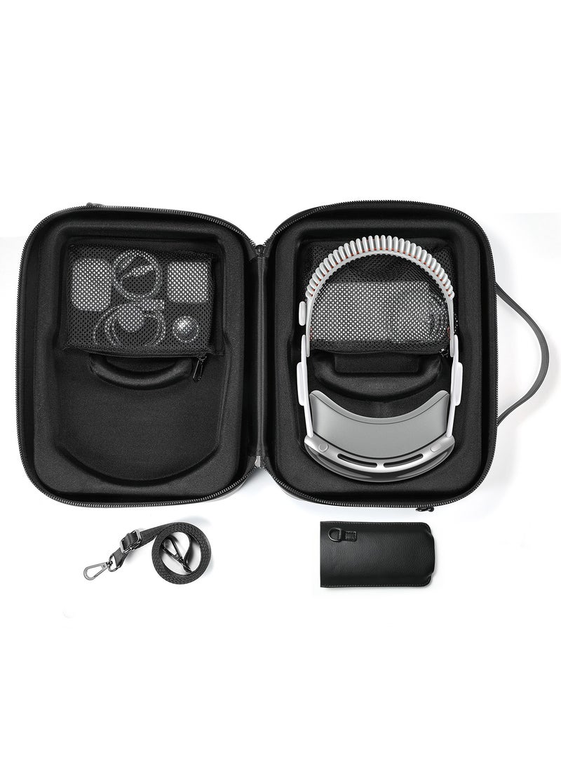 Generic - Carrying Case for Meta Quest 3/Oculus Quest 2/Vision Pro, Hard Travel Storage Case Compatible with Meta Oculus Quest 2 Headset, Quest Pro and Accessories, VR All-in-One Gaming Headset - Image 1
