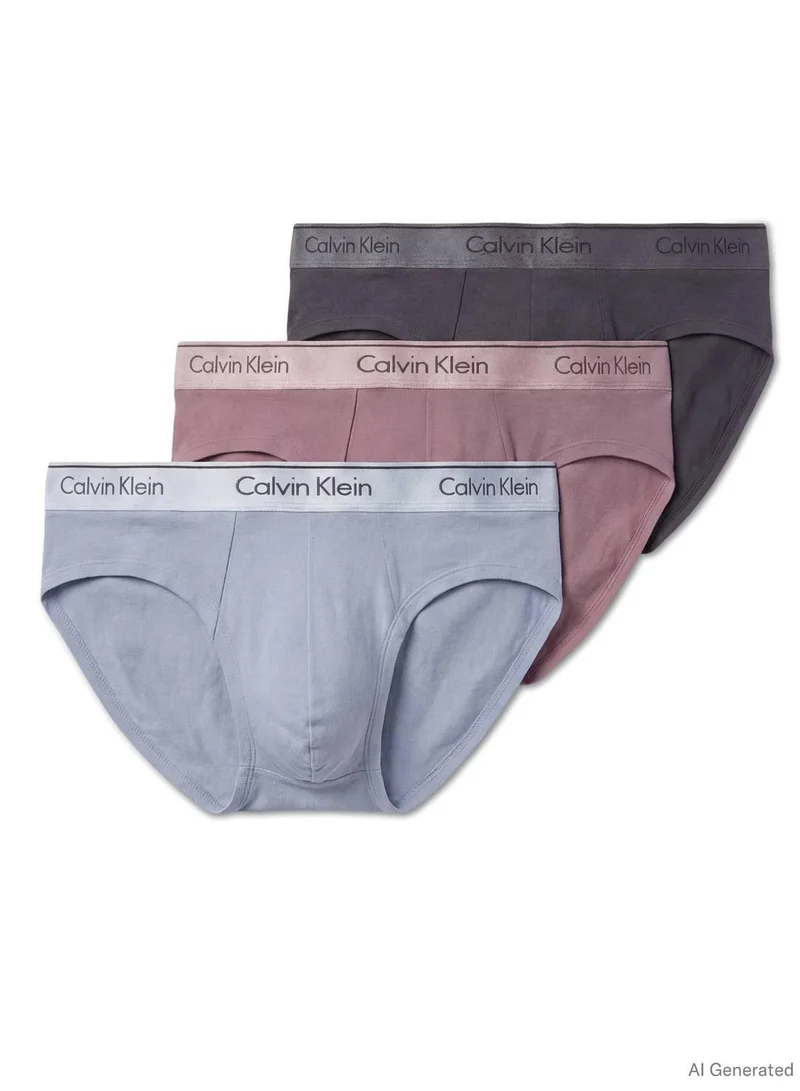 3 Pack Briefs - Icon Cotton Stretch