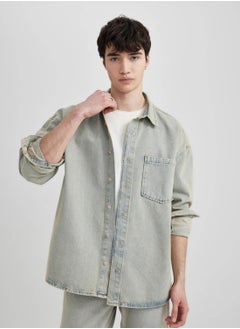 DeFacto Oversize Fit Long Sleeve Shirt  - Image 1