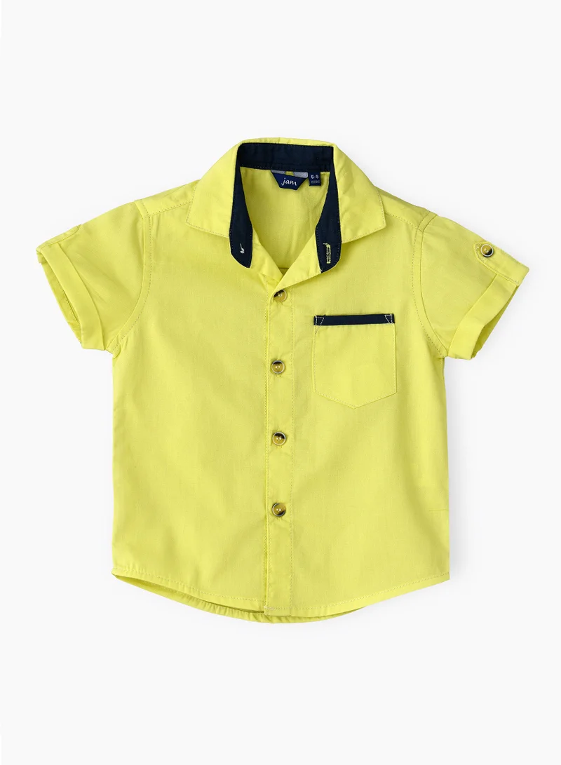 JAM Short sleeve yard dyed shirt