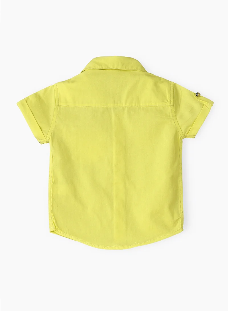 JAM Short sleeve yard dyed shirt