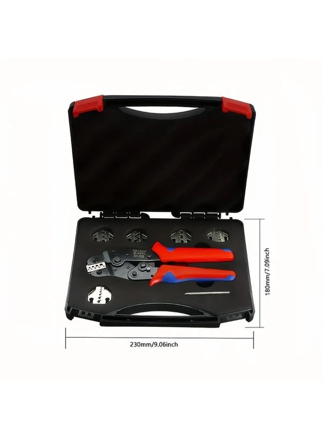 SN58B 5 Set 19 05cm Manual Crimping Pliers Carbon Steel Tool with Storage Box - Image 5