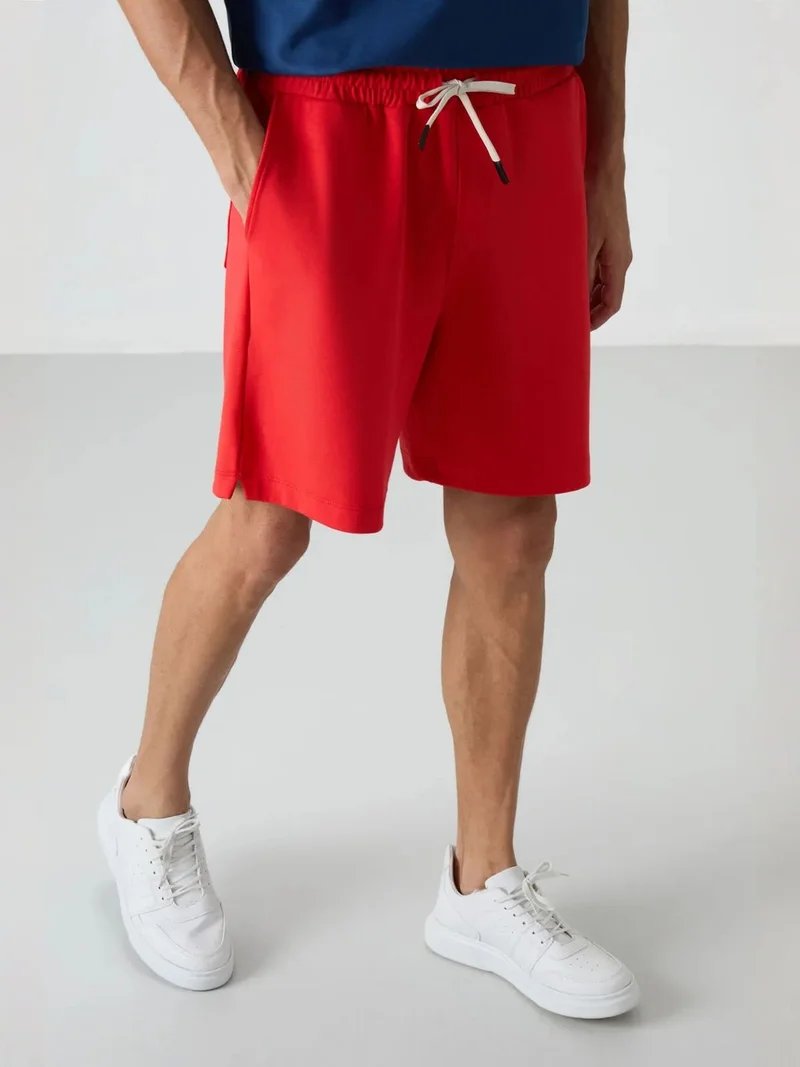 تومي لايف TOMMY Men's Cotton-polyester Sweat Shorts