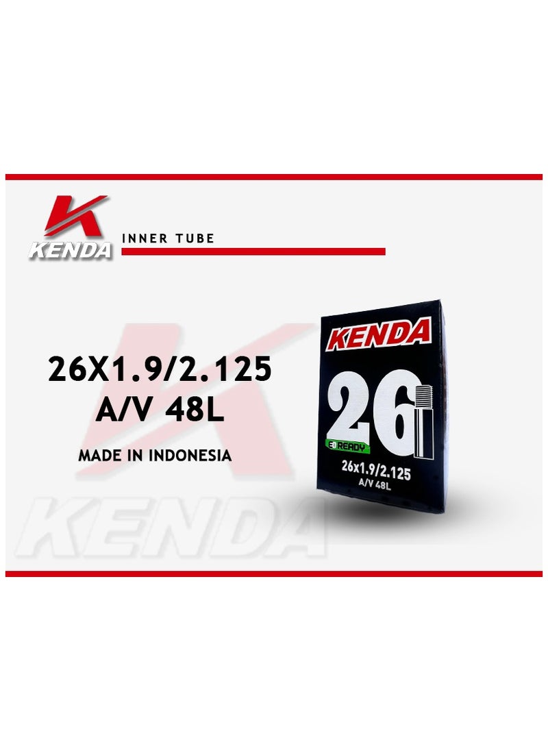 KENDA Kenda inner tube size 26x1.9/2.125 AV 48L- Indonesia 