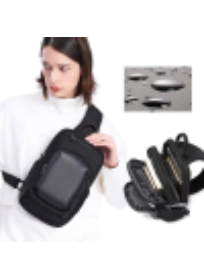 بانجي حقيبة كتف بانج المقاومة للماء موديل BG 7718 باللون الأسود - Image 5