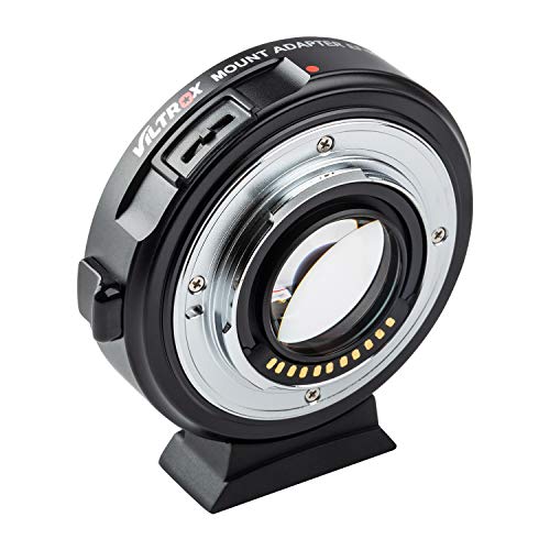 VILTROX EFM2II 071x Speed Booster EF to Micro 43 Focal Reducer Booster Adapter AutoFocus for GH6 GH5M2 BMPCC 4K GH4 GH5 G100 G95 G85 OM1 EM1 EM1X EM1 iii EM5 iii EM10 iv EM10 iii - Image 1