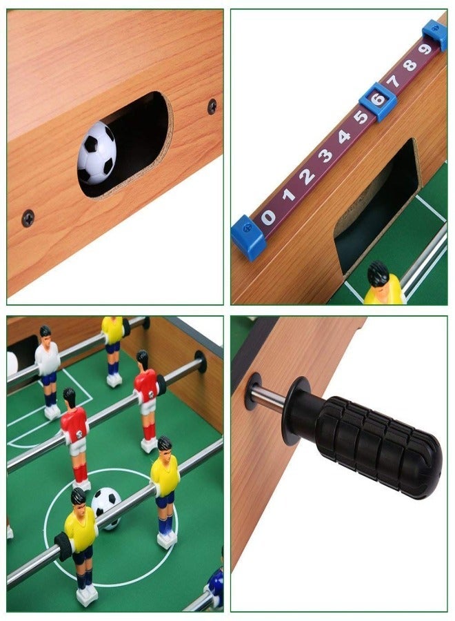 Fitness World Super Quality Ergonomically Designed Indoor Mid-Sized Sport Foosball Table Soccer Game Toy - Image 4