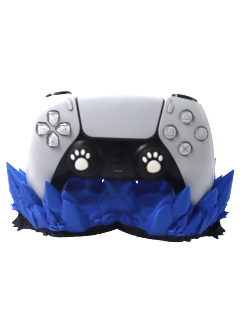 أخوة ثلاثي الأبعاد حامل عصا التحكم الكريستالي لوحدات تحكم PS5 - قاعدة عرض أنيقة ومتينة - Image 1