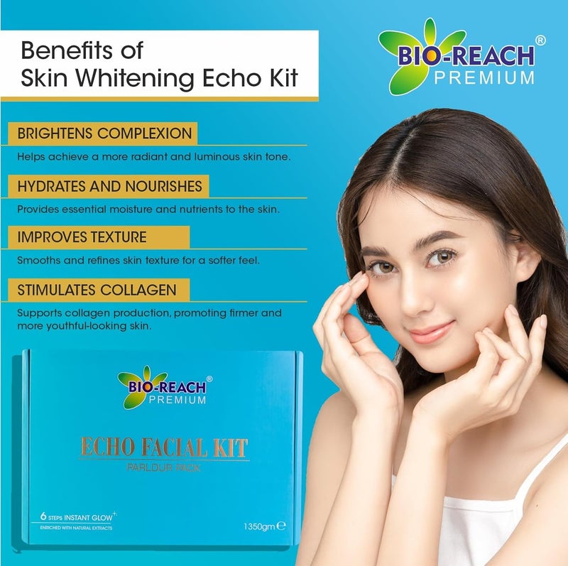 BIO-Reach طقم الوجه لتفتيح البشرة من بايو ريتش - إشراقة فورية 1350 جرام - Image 2