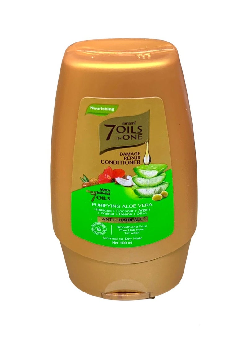 emami 7 Oils In One Damage Repair Conditioner - Purifying Aloe Vera - 100ml 
