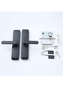 Generic Smart Door Lock, Fingerprint Door Lock WiFi App, Keyless Entry Smart Lock with Fingerprint, Biometric lock with 2 Cards (Arabic Langauge)  - Image 2