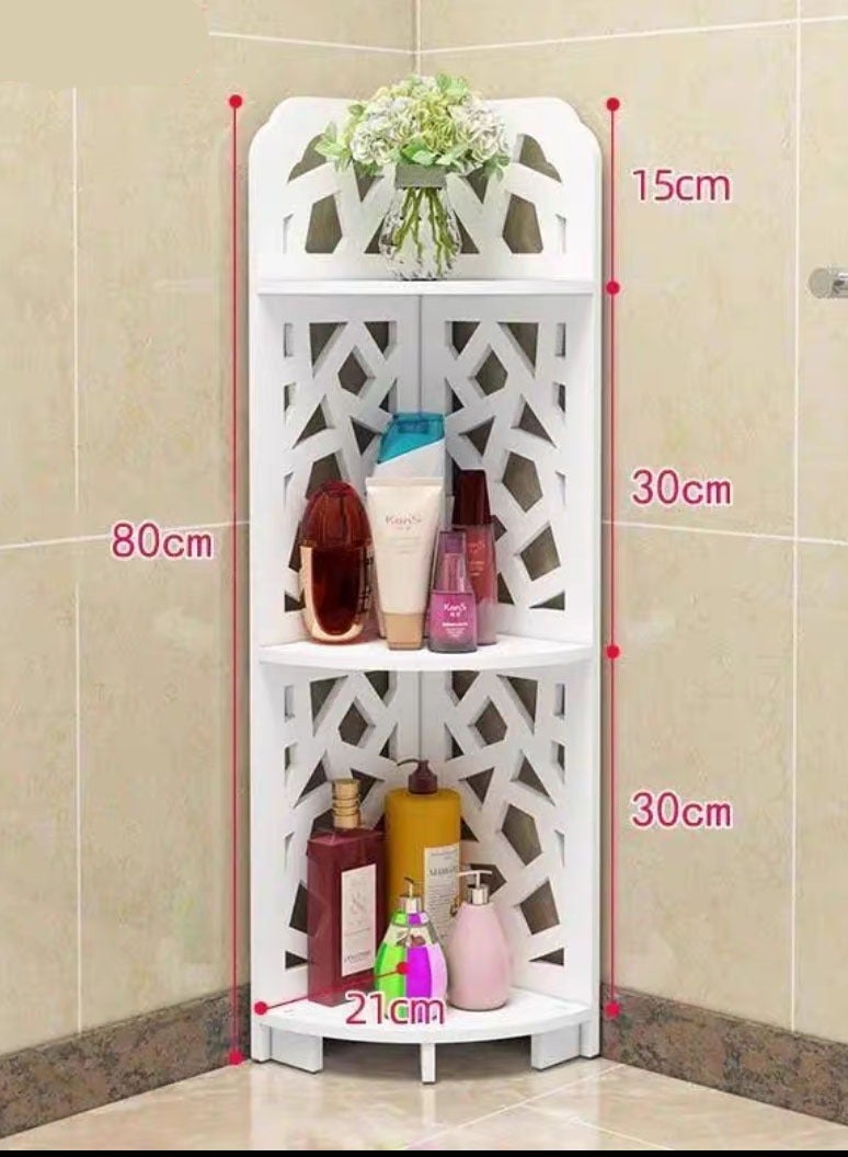 FFD Waterproof Freestanding Bathroom Organizer Space Saving Storage Solution for Small Bathrooms  - Image 2