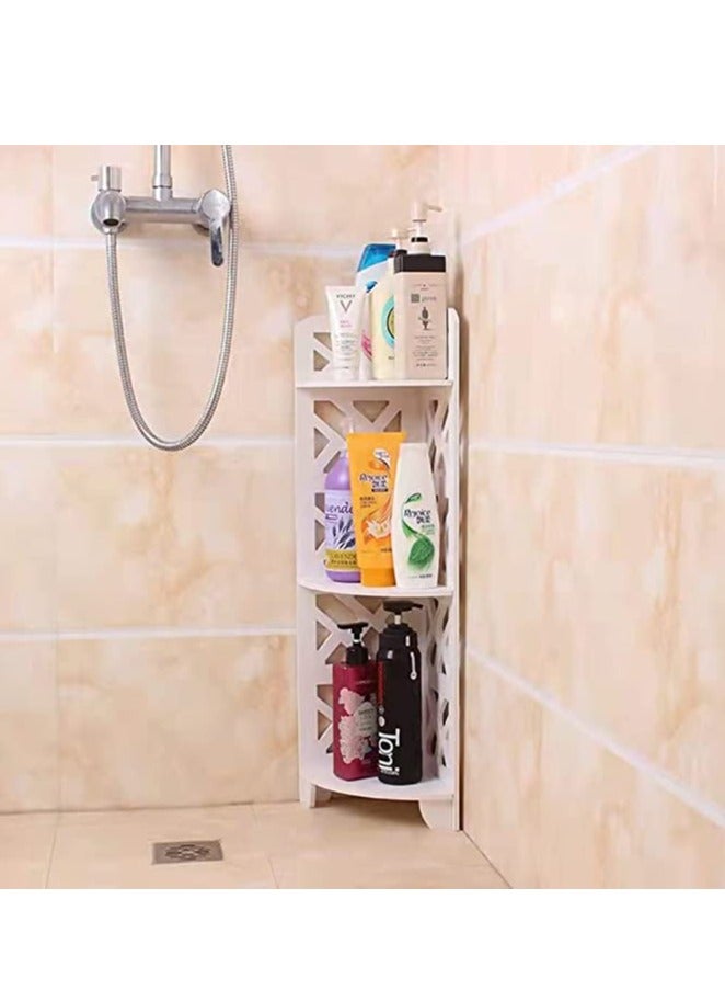 FFD Waterproof Freestanding Bathroom Organizer Space Saving Storage Solution for Small Bathrooms  - Image 3