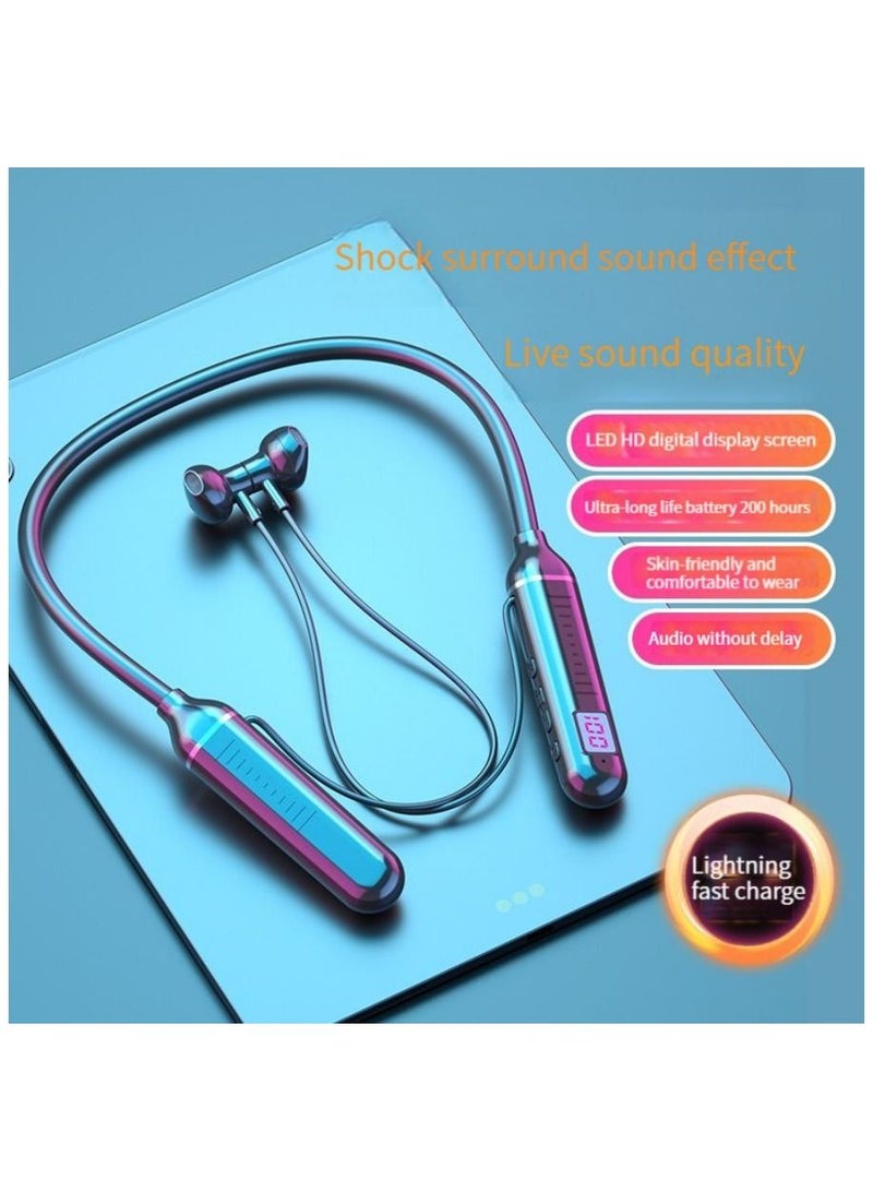 SAB Neck Bluetooth Headphones - Super Long Battery Life/Stereo Surround - Image 3