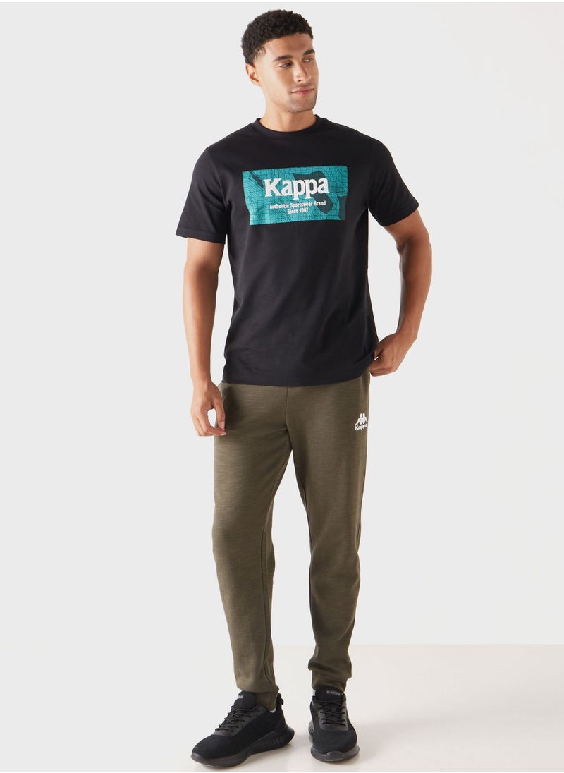 Kappa - Logo Print Sweatpants - Image 1
