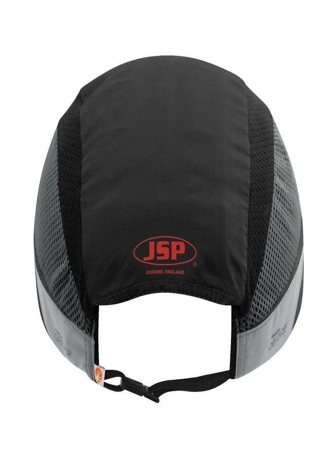 JSP HardCap AeroLite Micro Brim Bump Cap - Black, Lightweight, Ventilated (AAG000-001-104) - Image 3