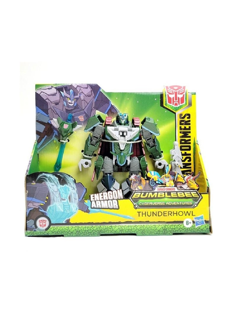 TRANSFORMERS Transformers Cyberverse Energon Armor Autobot Thunderhowl 6 inch  - Image 1