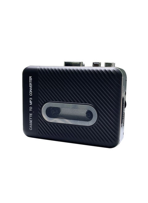 Cassette Player Cassette to MP3 Converter Portable Tape Player Captures MP3 Audio Music via USB Computers Cassette to MP3 via SD Card Convert Walkman Tape Cassettes to MP3 Built-in Microphone