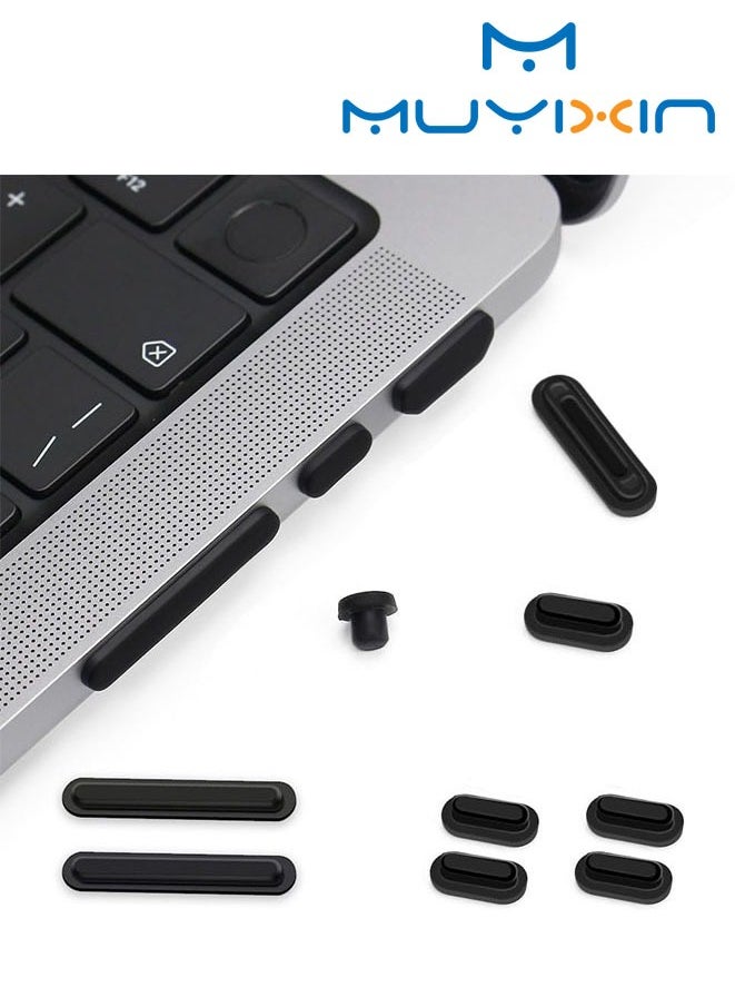 Muyixin 16 قطعة من أغطية قابس الغبار USB العالمية لواجهة الكمبيوتر المقاومة للماء  - Image 1