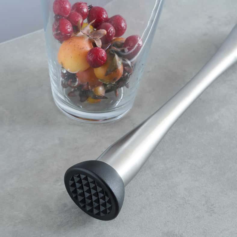 Pan Home مدلك موكتيل مونتال 22.4X4X4 سم - كروم - Image 1