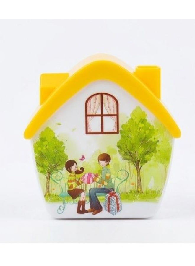 "Wanasa 'Happy Home' Illuminated Night Light - Perfect Decor for Bedrooms and Kids' Rooms, 1W White Light - Image 1