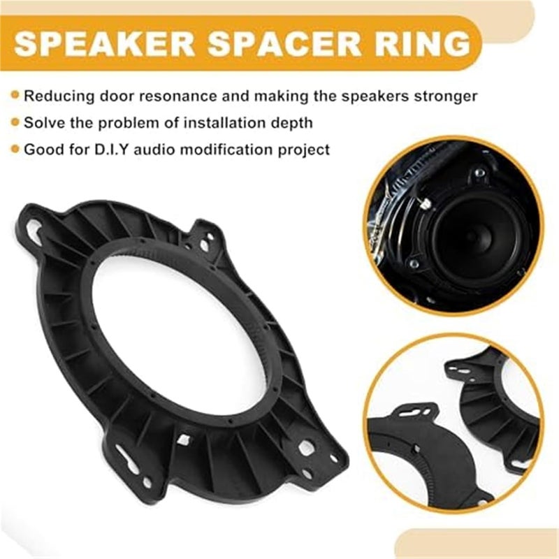 Vuzmode 6x9 to 6.5 Speaker Spacer Rings - Image 4