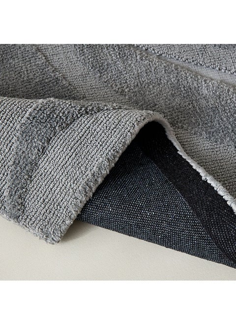 Milton Waves Knitted Microfibre Rug 80 X 230 Cm