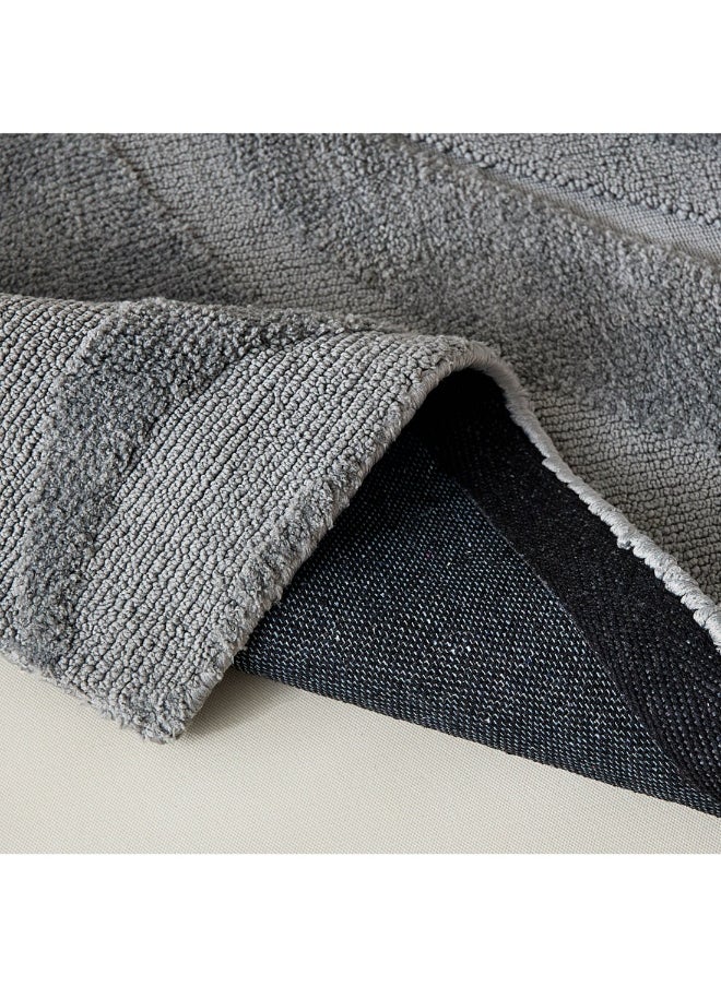 Home Box - Milton Waves Knitted Microfibre Rug 80 X 230 Cm - Image 1