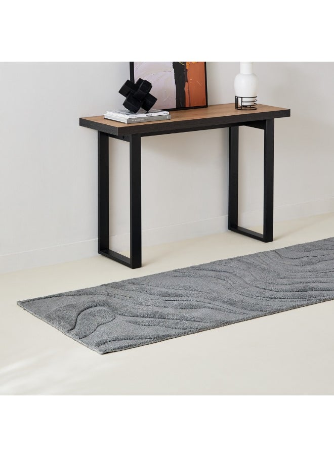 Home Box - Milton Waves Knitted Microfibre Rug 80 X 230 Cm - Image 1