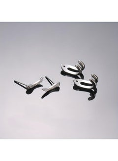 Generic Simple Punk Horn Earrings Men's Fashion Earrings Can Be Combined Personality Design Avant-garde Modern Style Jewelry Women 