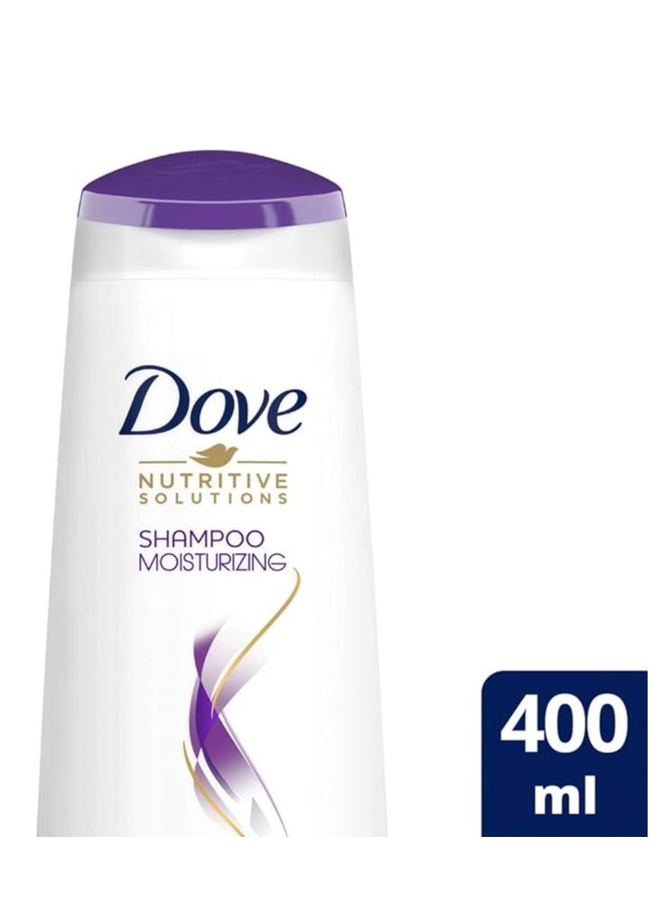 Dove - Moisturizing Shampoo 400ml - Image 1