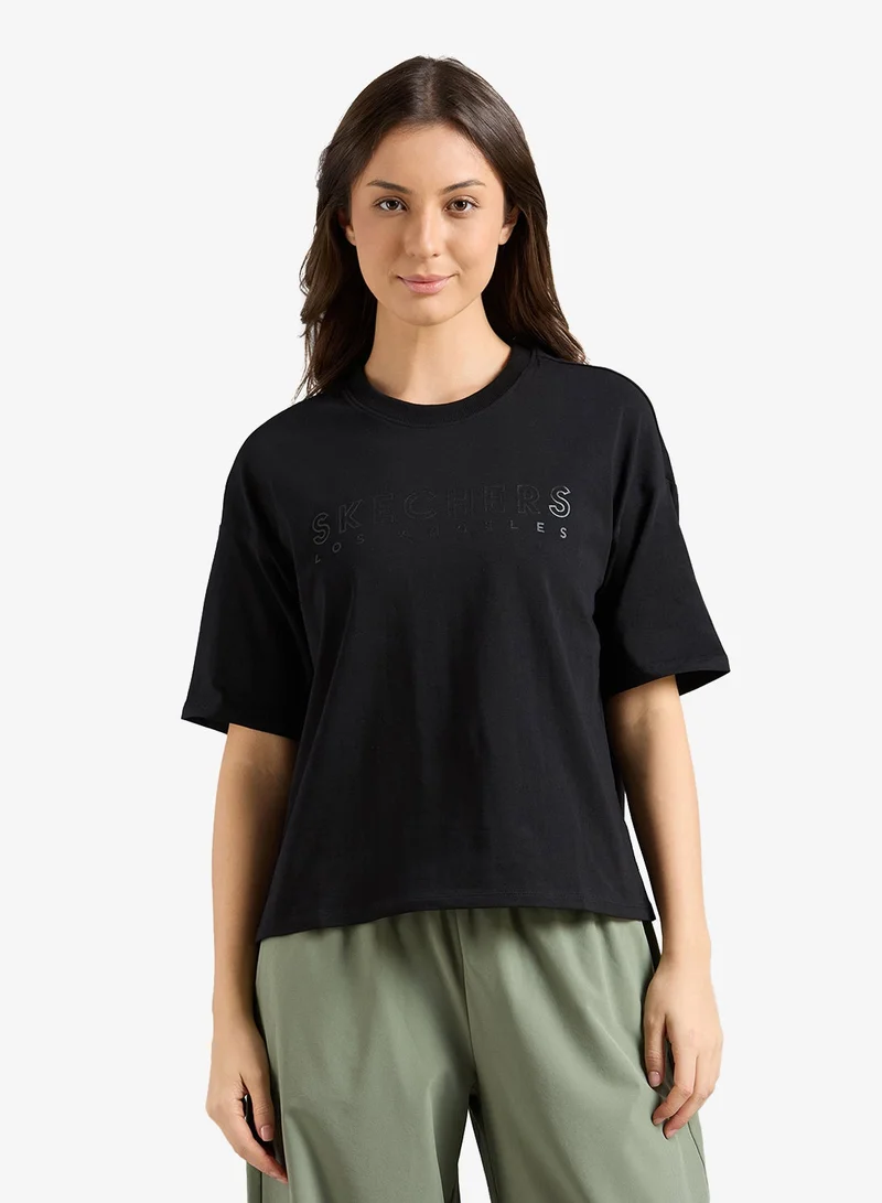 SKECHERS Gel Print Graphic T-Shirt