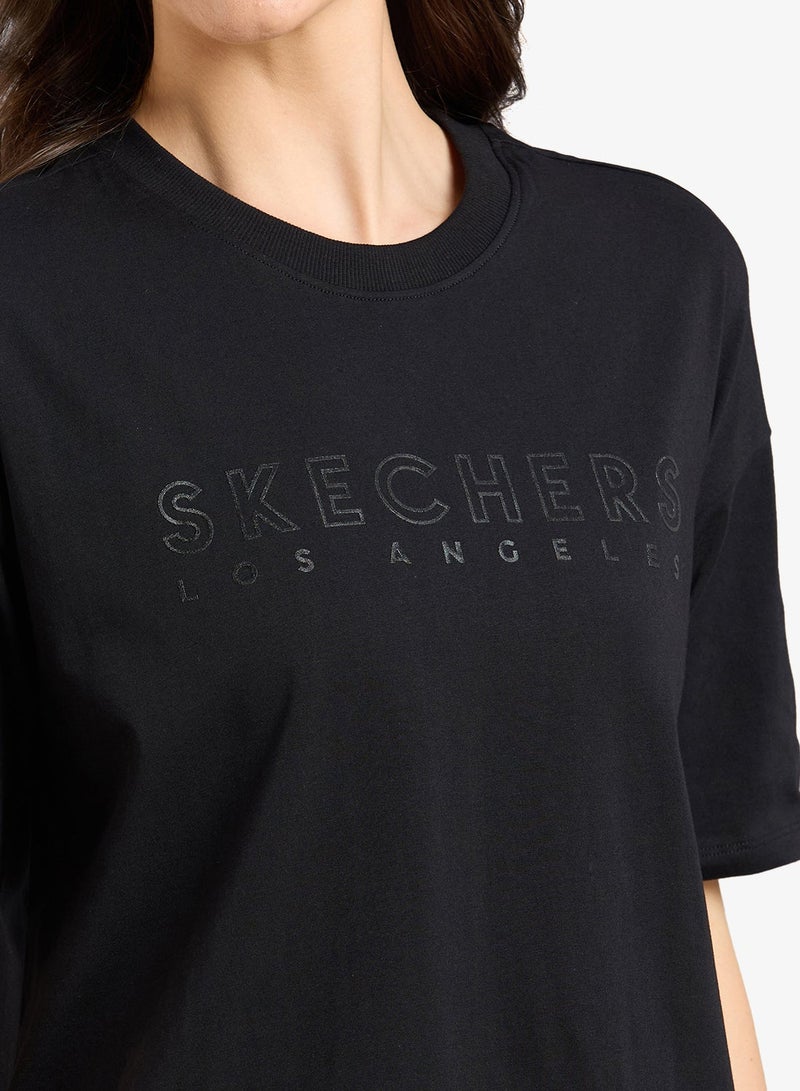 SKECHERS Gel Print Graphic T-Shirt - Image 3