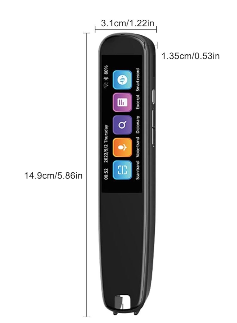 Reader Pen Translation Scanner Dictionary Pen 112 Language Translator Device - Image 3