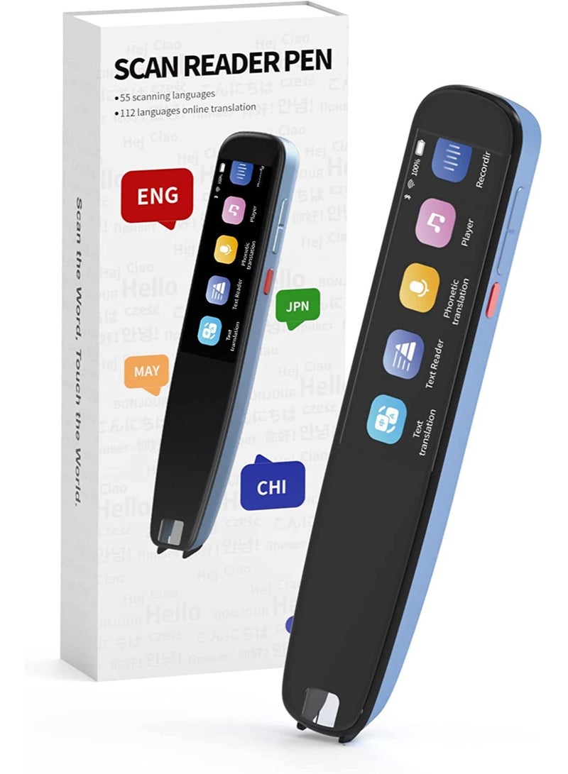 Reader Pen Translation Scanner Dictionary Pen 112 Language Translator Device - Image 1