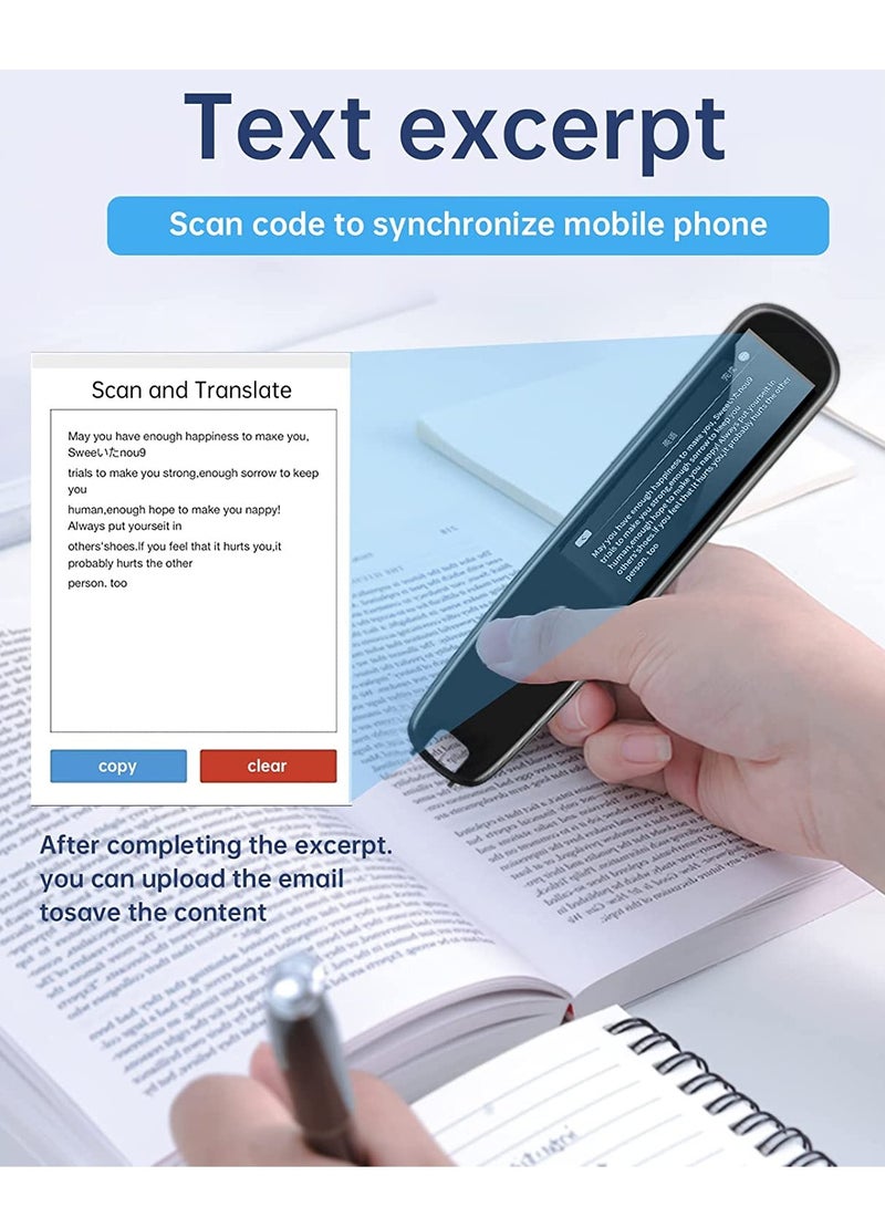 Reader Pen Translation Scanner Dictionary Pen 112 Language Translator Device - Image 4