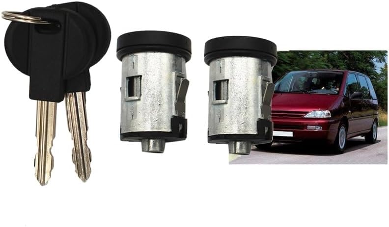 QASULER Barrel Lock Set for Peugeot and Citroen - Image 4