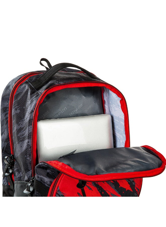 Eazy Kids 20" School Bag w/ Laptop Compartment - Fast & Fearless Black - Image 5