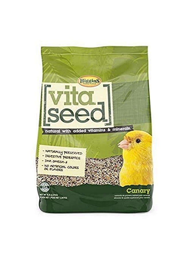 HigginS Higgins 466163 Vita Seed Natural Canary 5 Lb (1 Pack), One Size 