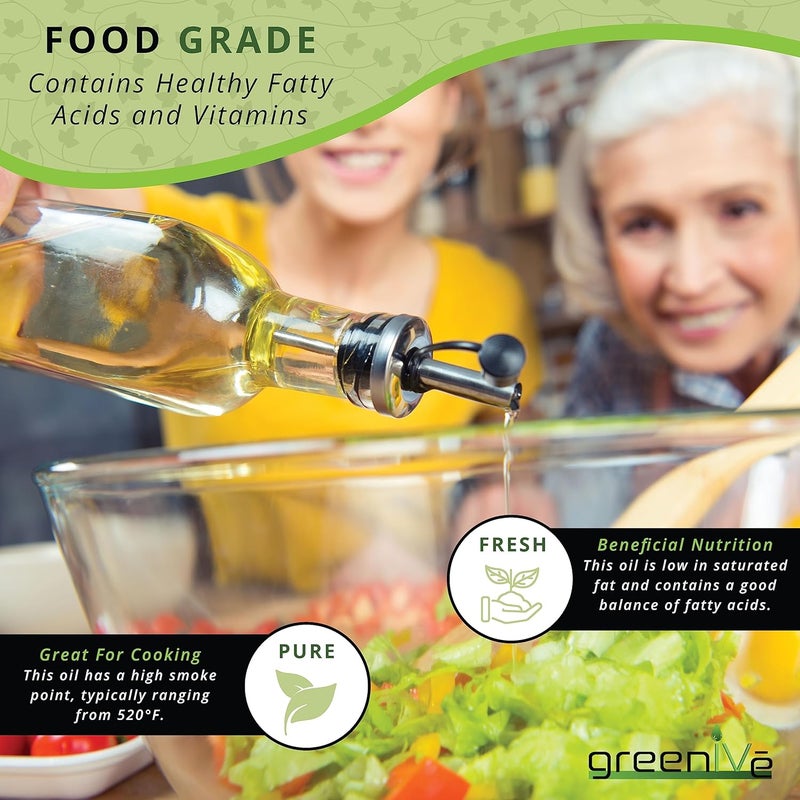 GreenIVe 100% Pure Avocado Oil - Cold Pressed, Non-GMO, Vegan, 1 Gallon - Image 5